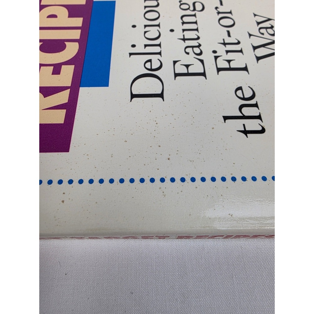 Fit or Fat Target Recipes Cookbook by Covert‎ Bailey & Lea Bishop VTG Diet 1985 - Picture 3 of 10